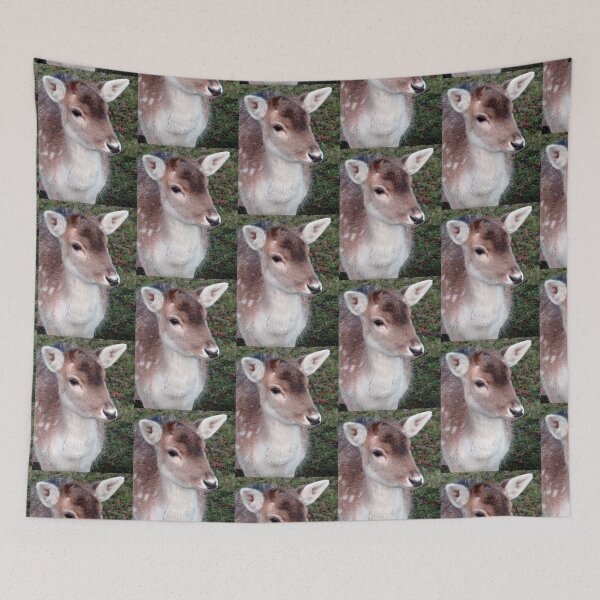 Item preview, Deer Portrait designed and sold by JoyPhotoArt.