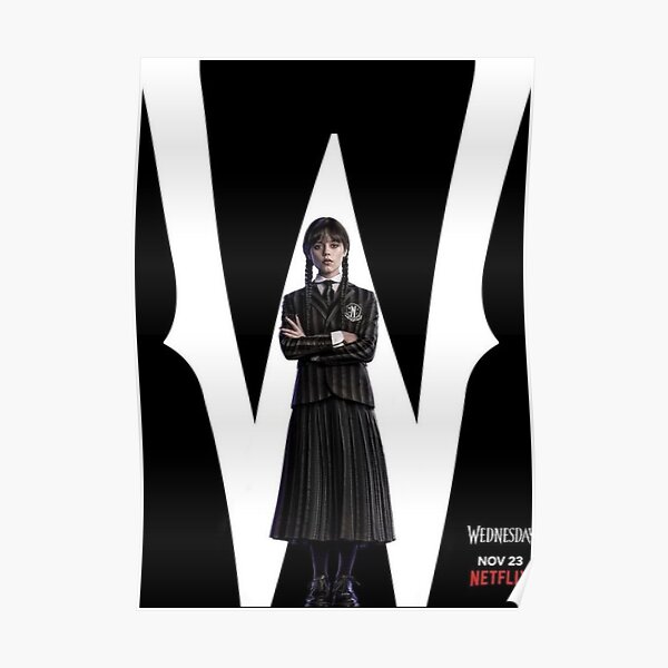 mercredi netflix Poster