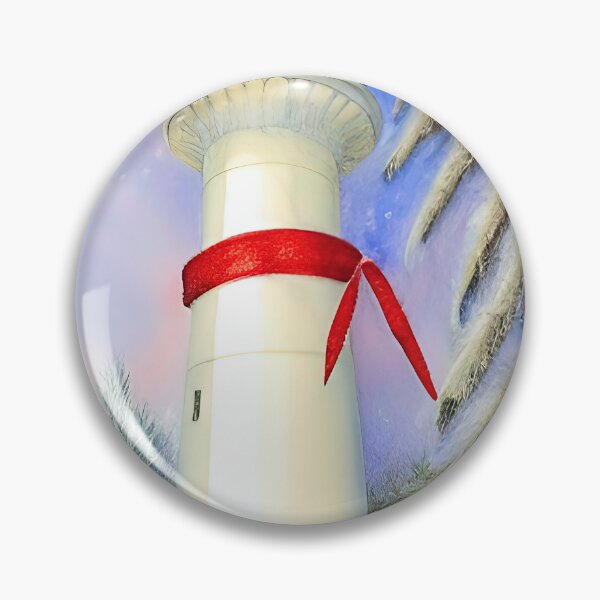 Item preview, Christmas Lighthouse Scene  designed and sold by Elaine Manley.