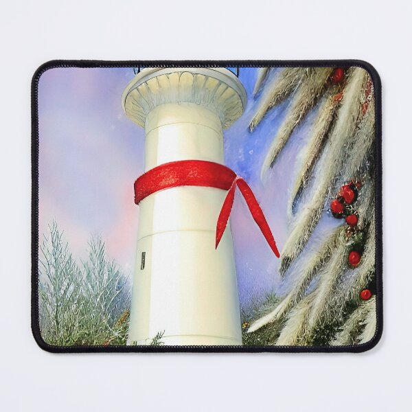 Item preview, Christmas Lighthouse Scene  designed and sold by Elaine Manley.
