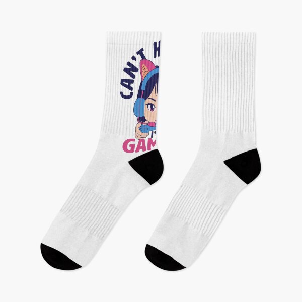 Item preview, Can't Hear You I'm Gaming Funny Gamer Girl Anime designed and sold by Pexilus.