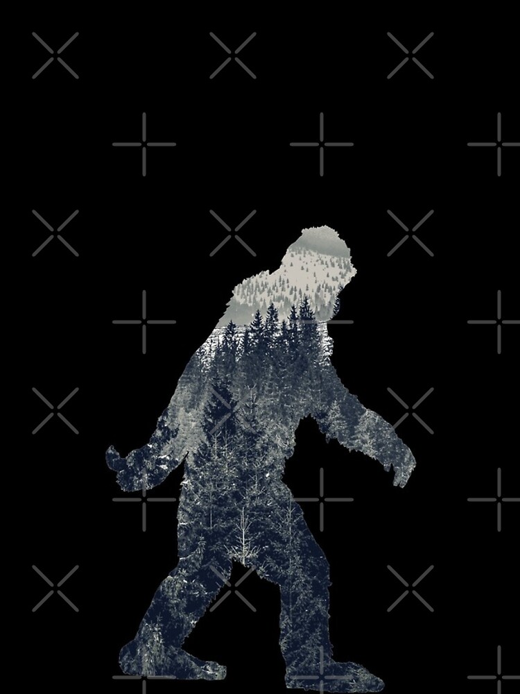 A Sasquatch Silhouette in The North by Garaga