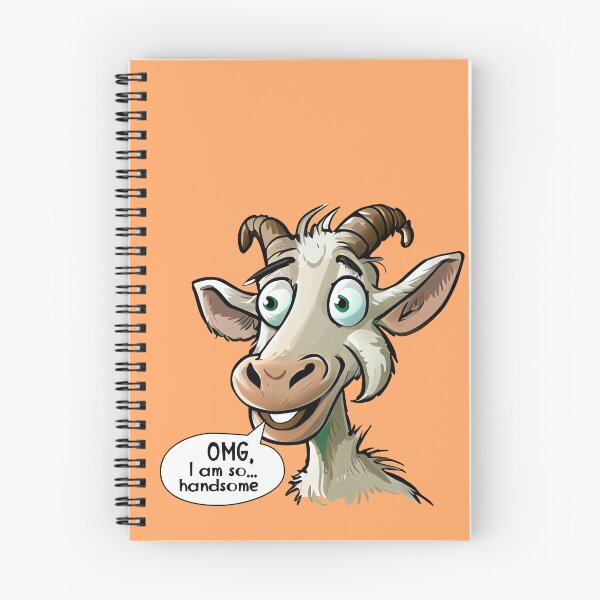 Item preview, Handsome goat talking OMG, I am so handsome designed and sold by KOTOdesign.
