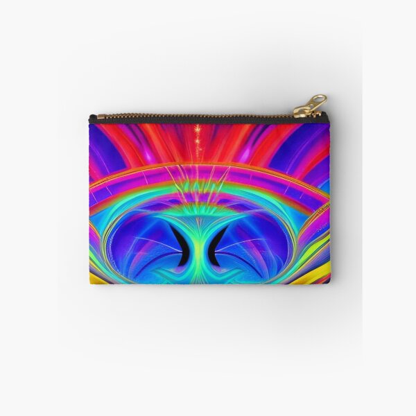Item preview, Abstraction elemental psychodelic many colors fire and water overlapping art designed and sold by ValleyDream.