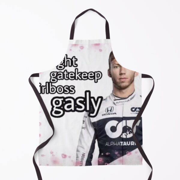 Item preview, Pierre Gasly "gaslight, gatekeep, girlboss gasly" Sticker designed and sold by jordanliv.