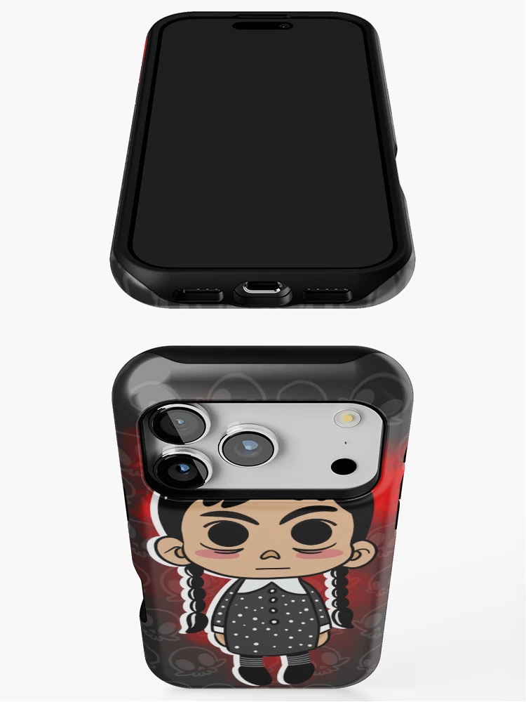Thumbnail 3 of 4, iPhone Case, Wednesday designed and sold by JosSmiling.