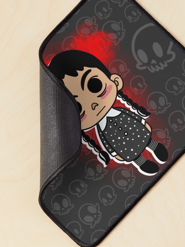 Thumbnail 2 of 5, Mouse Pad, Wednesday designed and sold by JosSmiling.