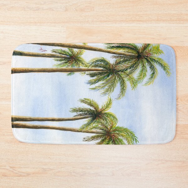 Item preview, Tropical Florida Palm Trees designed and sold by WaterStrokesArt.