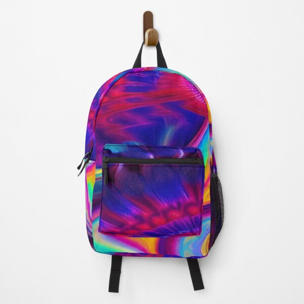 Item preview, Abstraction elemental psychodelic many colors fire and water overlapping art designed and sold by ValleyDream.