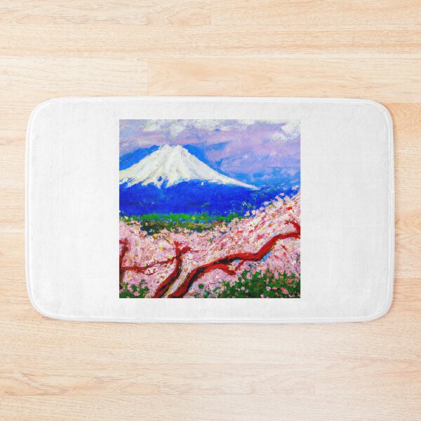 Item preview, Mount Fuji and sakura cherry blossoms designed and sold by dankbaer.
