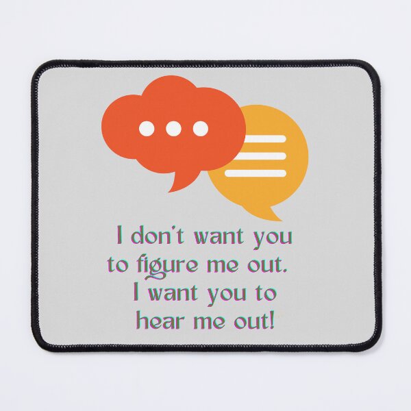 Item preview, Hear Me Out designed and sold by LibrosBOOKtique.
