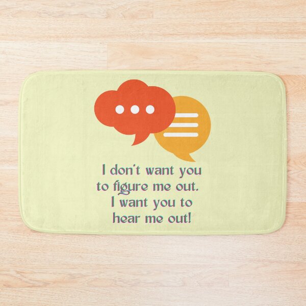 Item preview, Hear Me Out designed and sold by LibrosBOOKtique.