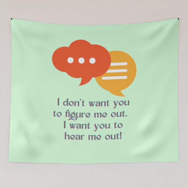 Item preview, Hear Me Out designed and sold by LibrosBOOKtique.