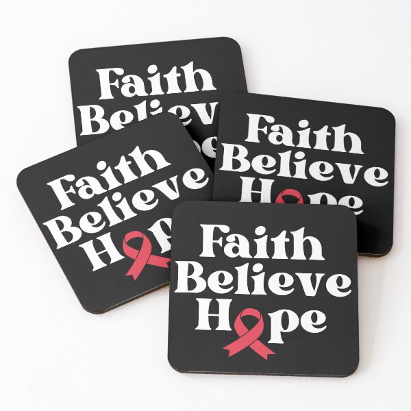 Item preview, World Aids Day Red Ribbon Faith Believe Hope We Wear Red Aids Support Gifts For Men Women Shirt designed and sold by Unicorny-Design.