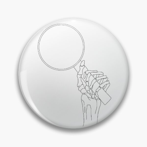 Item preview, Skeleton holding Magnifying Glass designed and sold by squidney316.