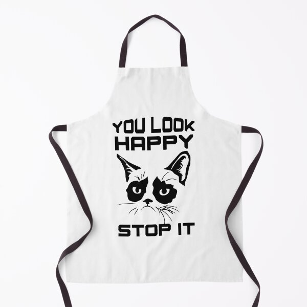 Item preview, You look happy Stop it - Cat designed and sold by Nepaz-Designs.