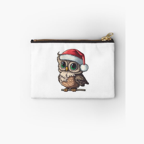 Item preview, Christmas baby owl with santa hat designed and sold by Victorsju.