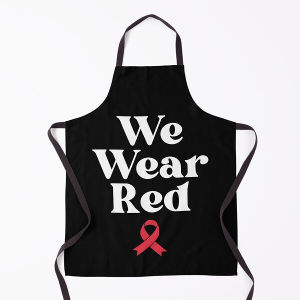 Item preview, World Aids Day Red Ribbon Faith Believe Hope We Wear Red Aids Support Gifts For Men Women Shirt designed and sold by Unicorny-Design.