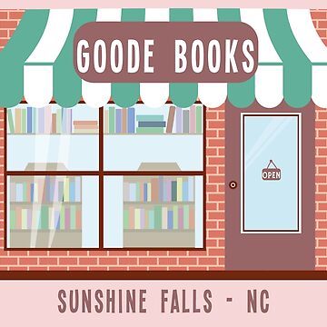 goode books (2) - book lovers {emily henry} Sticker for Sale by nanafx