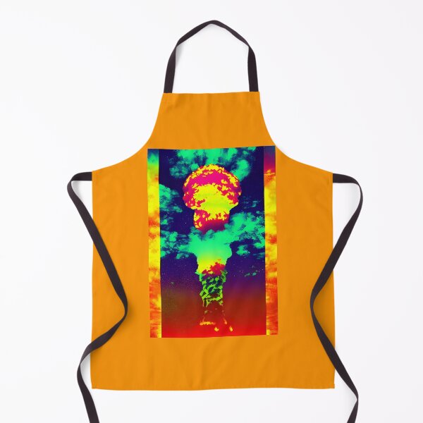 Item preview, Nuclear Explosion Mushroom Cloud Vaporwave Design Artwork designed and sold by StickerBird.
