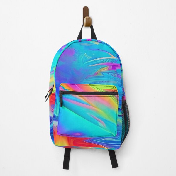 Item preview, Abstraction elemental psychodelic many colors fire and water overlapping art designed and sold by ValleyDream.