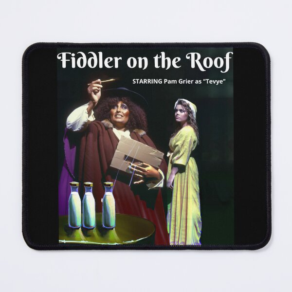 Item preview, Pam Grier as Tevye in Fiddler on the Roof designed and sold by OneNinerFiver.