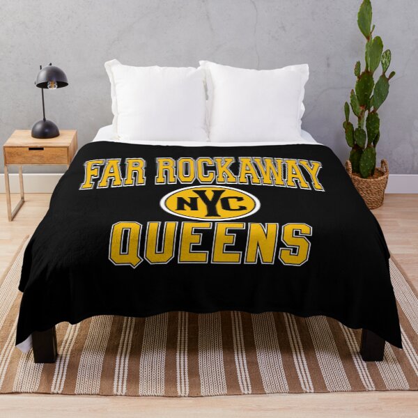 Item preview, Far Rockaway Queens NYC Varsity Style Amber Print designed and sold by rlrowdgeerobb.