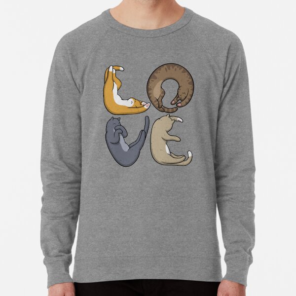 Amour de chat Sweatshirt léger