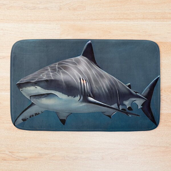 Item preview, Tropical Shark - Oil Painting designed and sold by ABArtByAlexST.