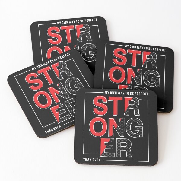 Item preview, My own way to be perfect, stronger than ever designed and sold by pqrstshirts.