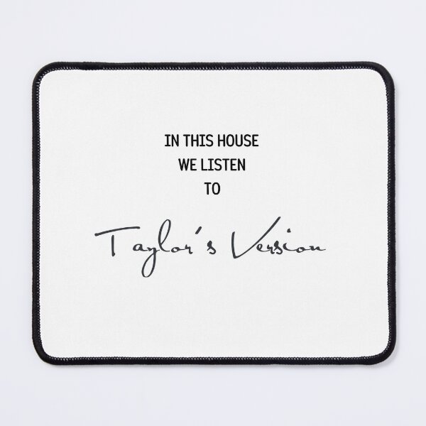 Item preview, In this house we listen to Taylor's Version designed and sold by agnstnygram.