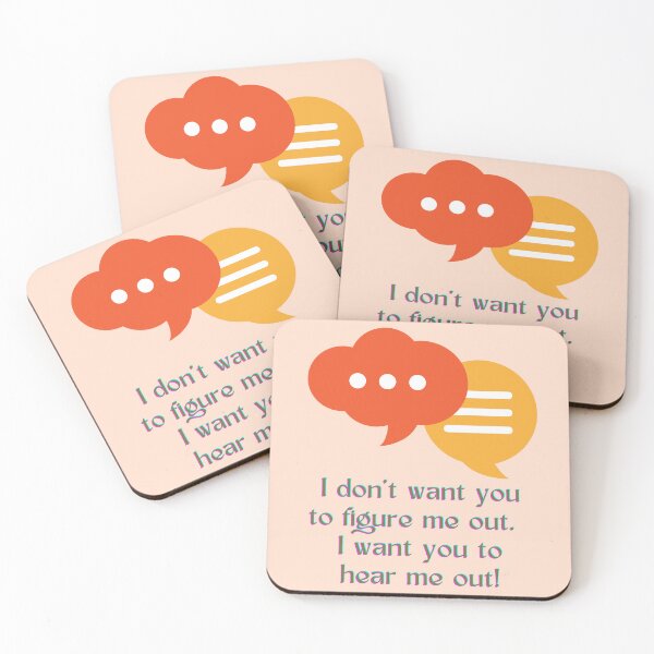 Item preview, Hear Me Out designed and sold by LibrosBOOKtique.