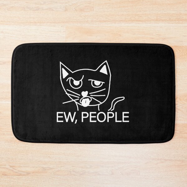 Item preview, Ew, People! cute disgusted funny cat designed and sold by FeelItFree.