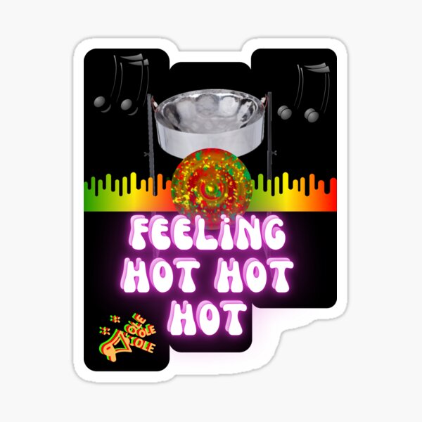 West Indies Caribbean Steel Band Steelpan Steeldrum Steelband #03 Sticker