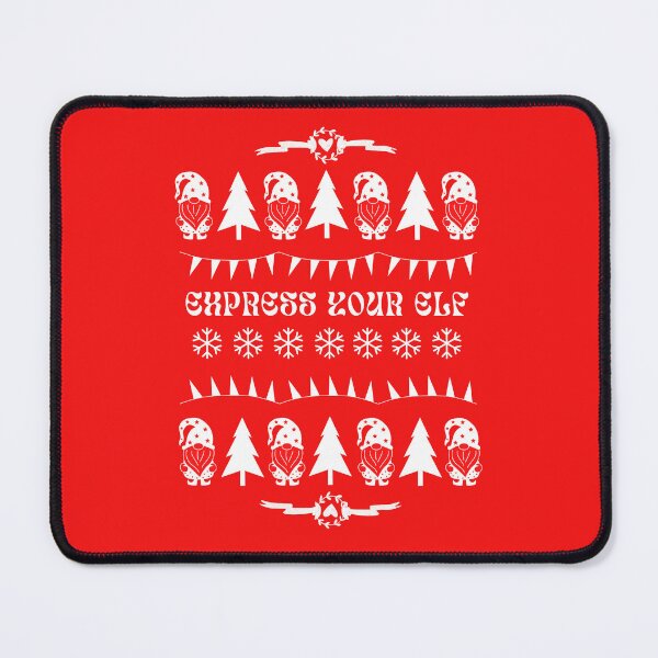 Item preview, Ugly Christmas Sweater Elf Design designed and sold by GasconyPassion.