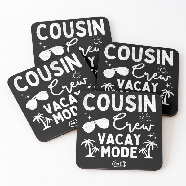 Item preview, Cousin Crew Funny Vacay Mode Cool Holiday Vacation Camp Trip 2023 For Men Women and Childs designed and sold by Unicorny-Design.
