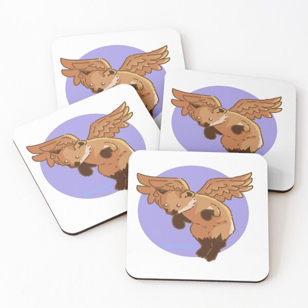 Item preview, Winged Baby Fox designed and sold by LunatikShop.
