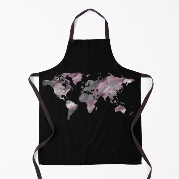 Item preview, Watercolor Map Of The World Silhouette PNG Design XII designed and sold by Irina Sztukowski.