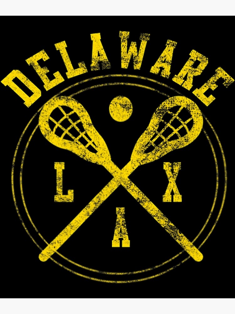 "Delaware Lacrosse Vintage Logo" Poster for Sale by gaugsaueemermk