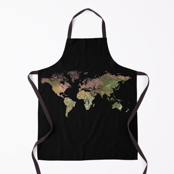 Item preview, Watercolor Map Of The World Silhouette PNG Design XIV designed and sold by Irina Sztukowski.