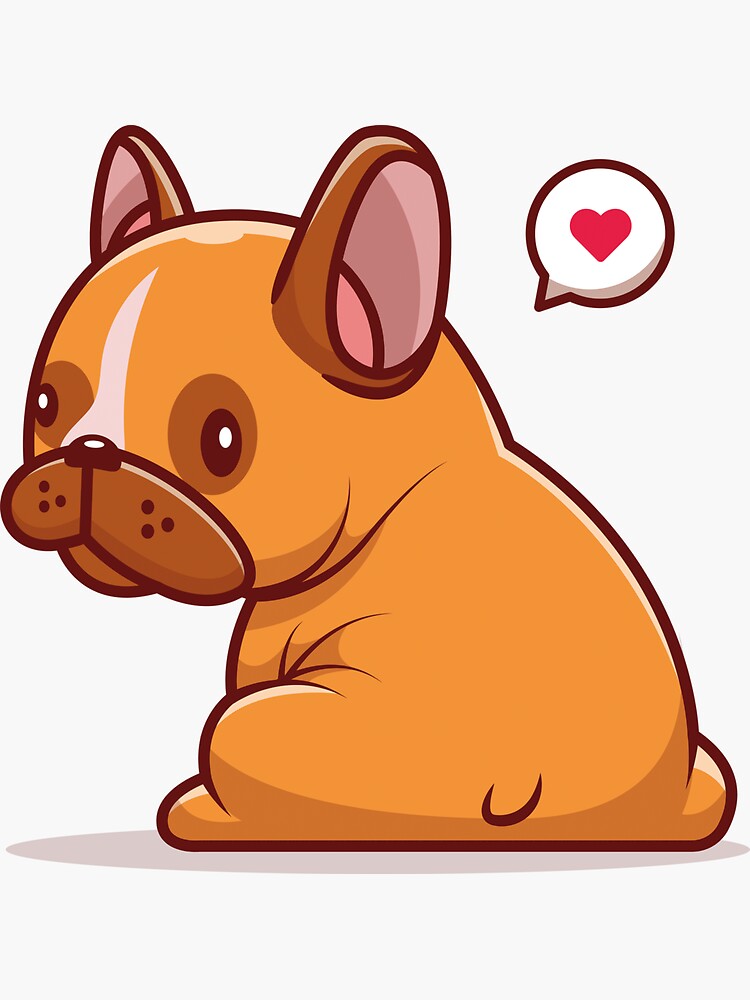 lovely-dog-sticker-for-sale-by-vermane-redbubble