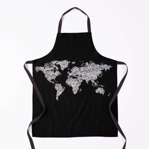 Item preview, Watercolor Map Of The World Silhouette PNG Design XVII designed and sold by Irina Sztukowski.