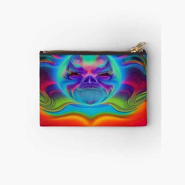Item preview, Abstraction elemental psychodelic many colors fire and water overlapping art designed and sold by ValleyDream.