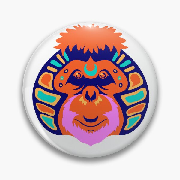 Item preview, Multi Color Monkey  designed and sold by Mitinagroup.