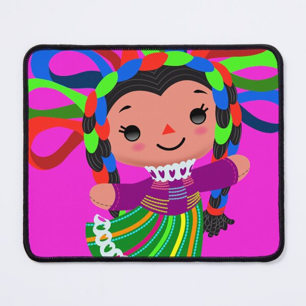 Item preview, Mexican doll with ribbons designed and sold by TUNARTE.