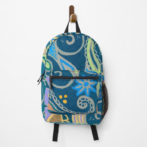 Item preview, Blue Floral Paisley Design designed and sold by Janine-Brewster.