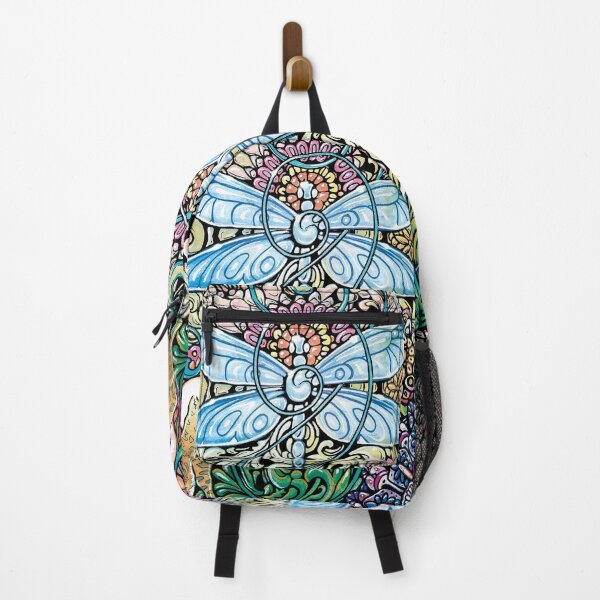 Item preview, Colorful Dragonfly Doodle designed and sold by Ty Meier.