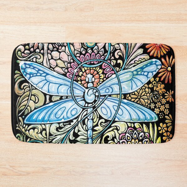 Item preview, Colorful Dragonfly Doodle designed and sold by Ty Meier.