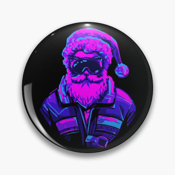 Item preview, Cyberpunk Santa Claus designed and sold by JoseloRochaArt.