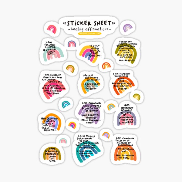 Affirmation Sticker Sheet